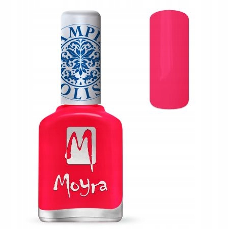 

Moyra Lakier do stempli 20 Neon Pink 12 ml
