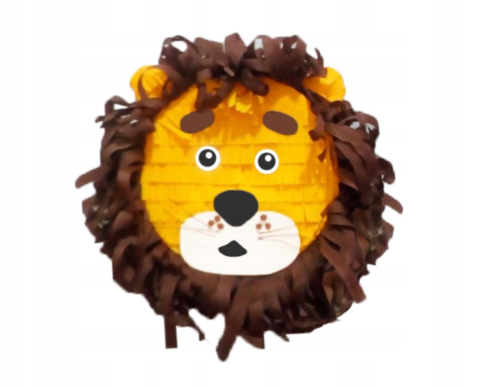 Piniata Lew + kij + dodatki Pinata