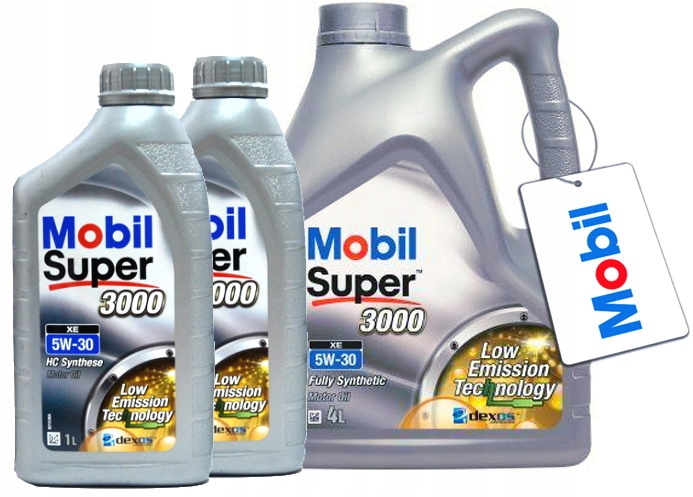 

Mobil 3000 Xe 5W30 6L Tdi 4L+1L+1L