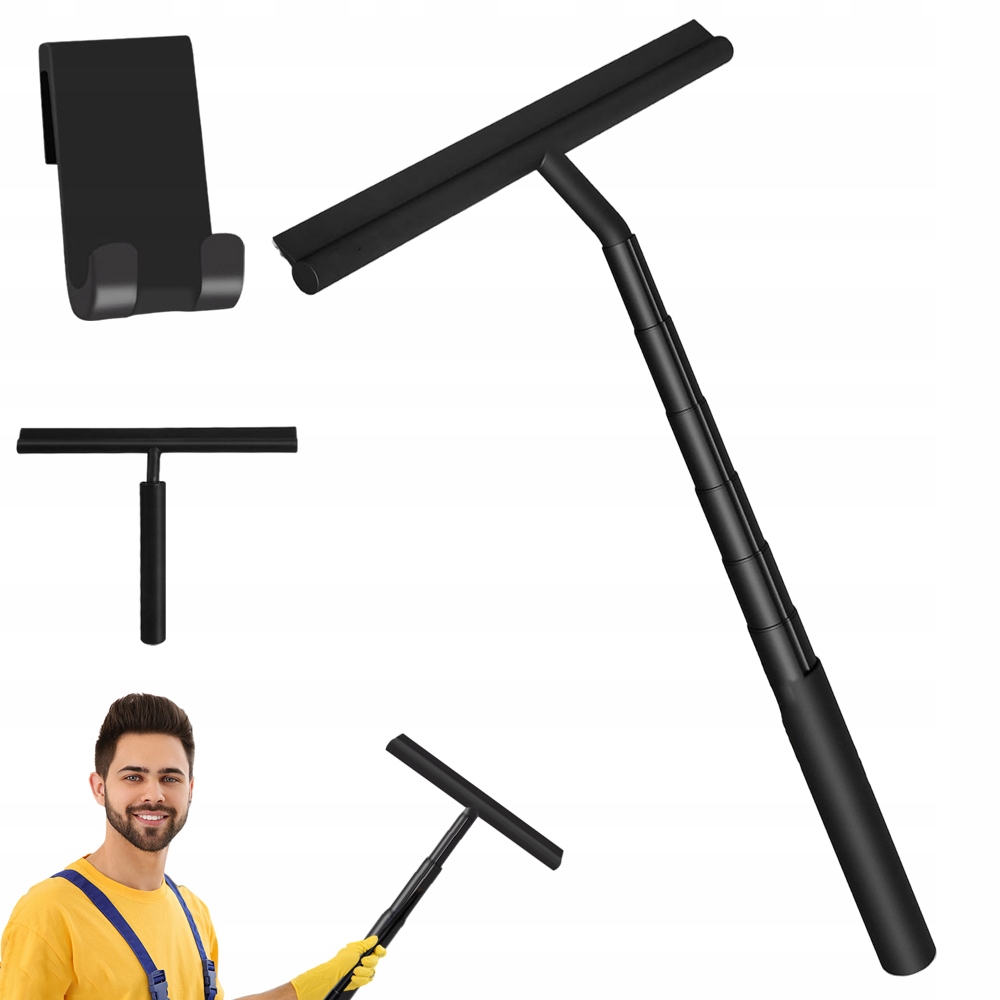 Levně Stěrka Na Vodu Oken Kabin 32 CM Teleskopická S Háčkem