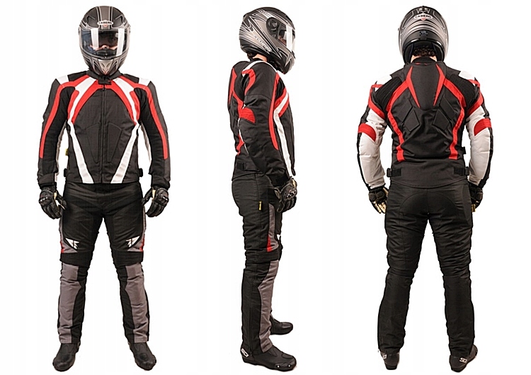 KURTKA Z GARBEM+SPODNIE KOMPLET TEKST.KOM027/L Cechy dodatkowe membrana ochraniacze ocieplenie wodoodporność