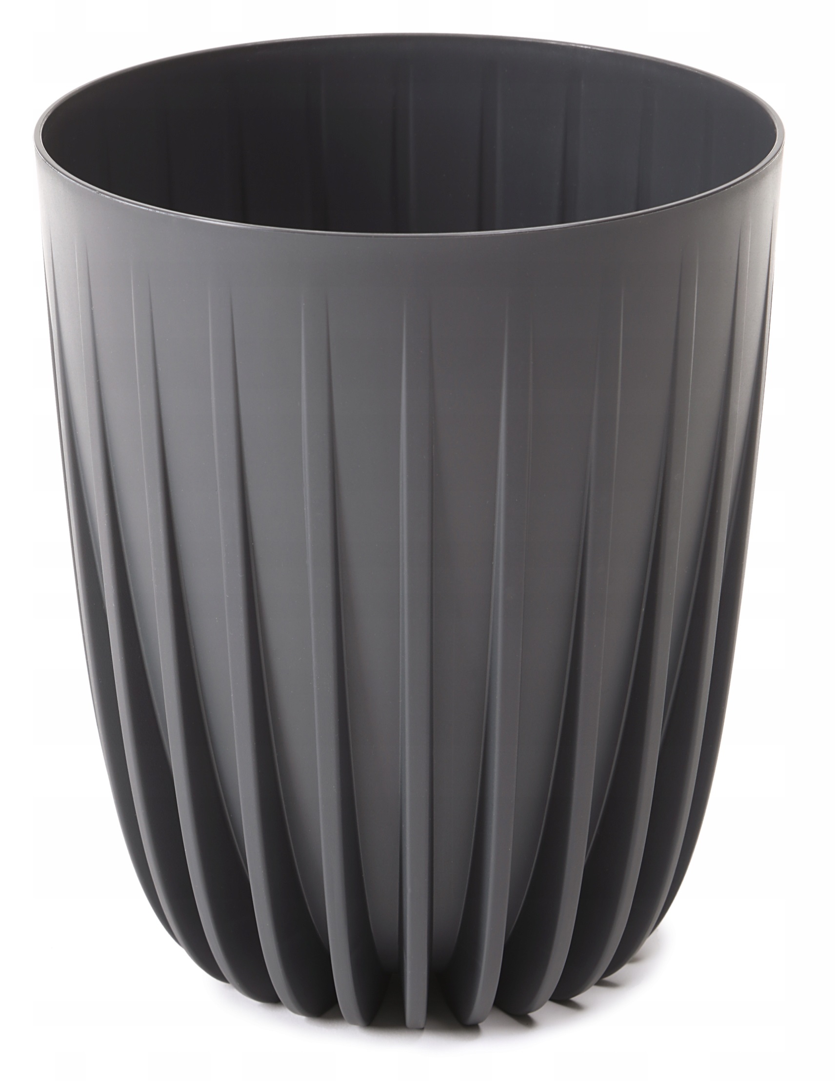 

Doniczka Donica 25CM Antracyt Szara H29 CM Wkład