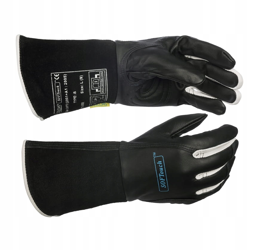 Uniwersalna rękawica spawalnicza skórzana SOFTouch Weldas 10-1050 [Rozmiar