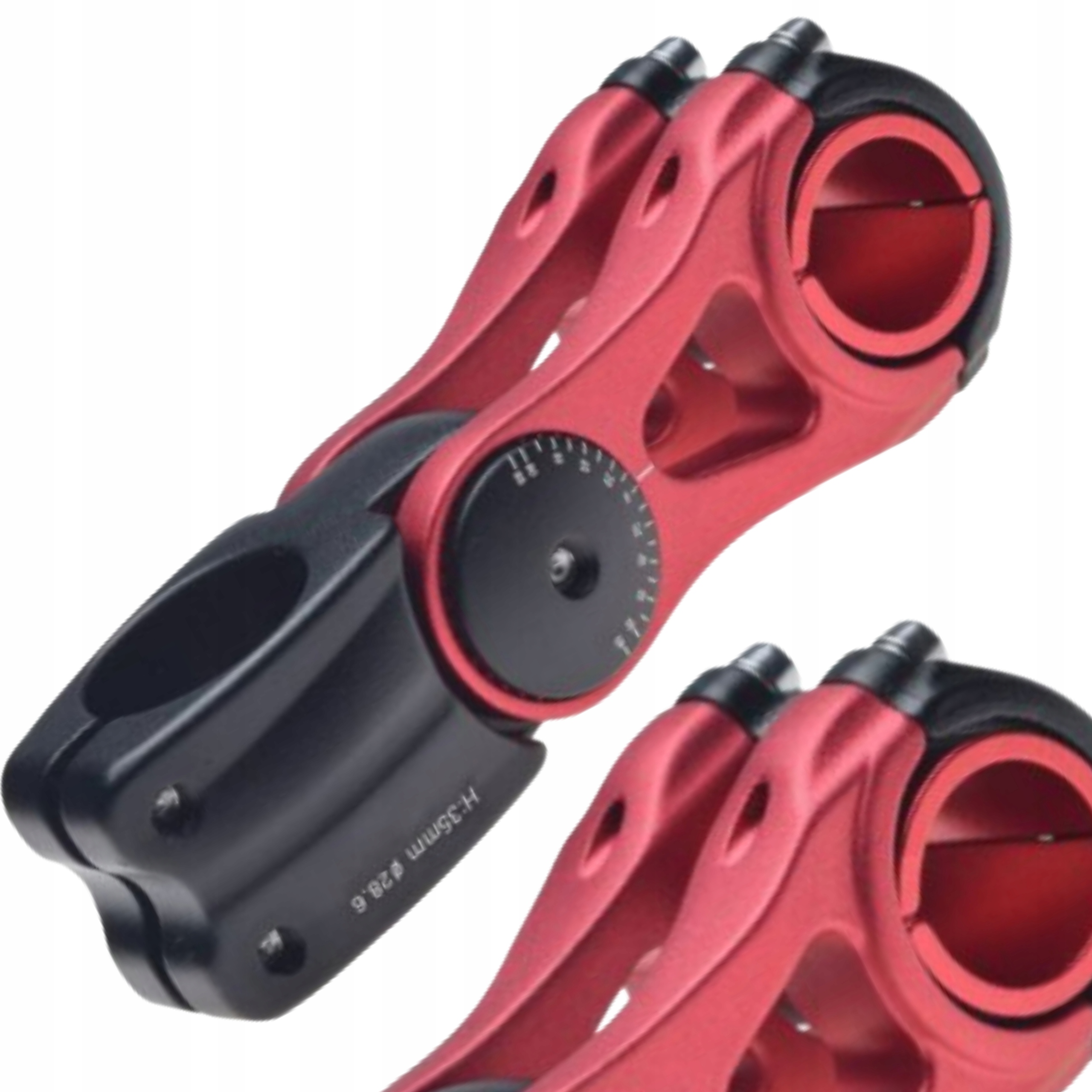 Ahead Rowerowy Wspornik Mostek Kierownicy Regulowany Kąt: 0-85 Stopni