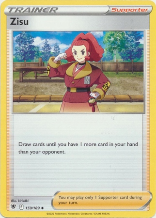 Zisu 159/189 Uncommon Pokemon