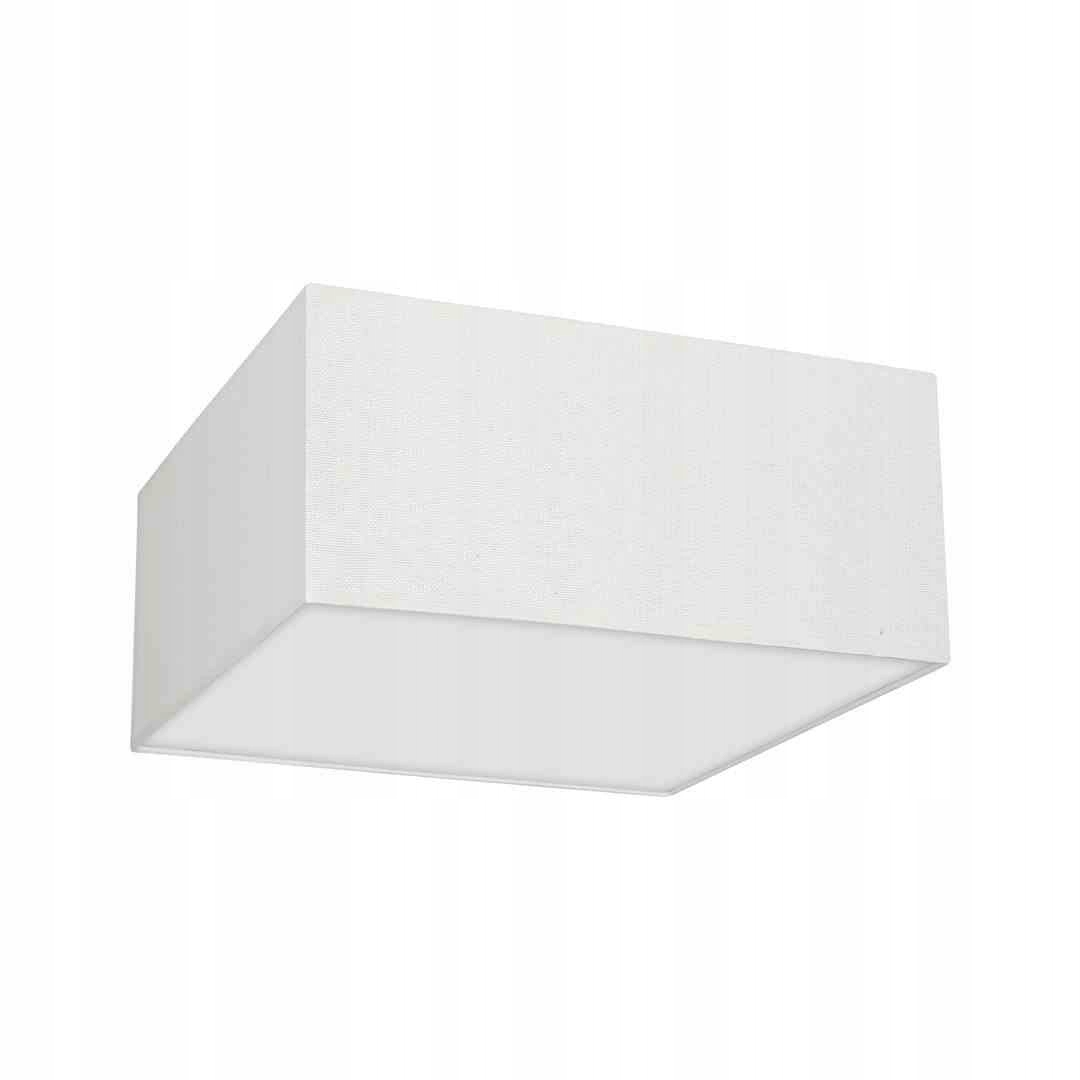 Stropná lampa Albion Biela Bavlna 2xE27