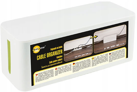 

Pojemnik organizer na kable przewody listwy 320mm
