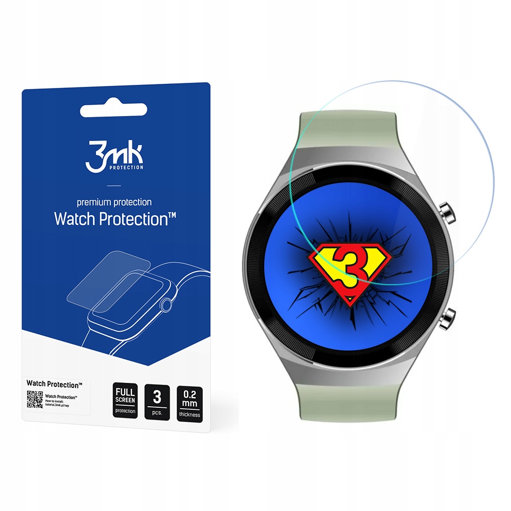 

Folia na smartwatcha Rubicon RNCE68 3mk Watch