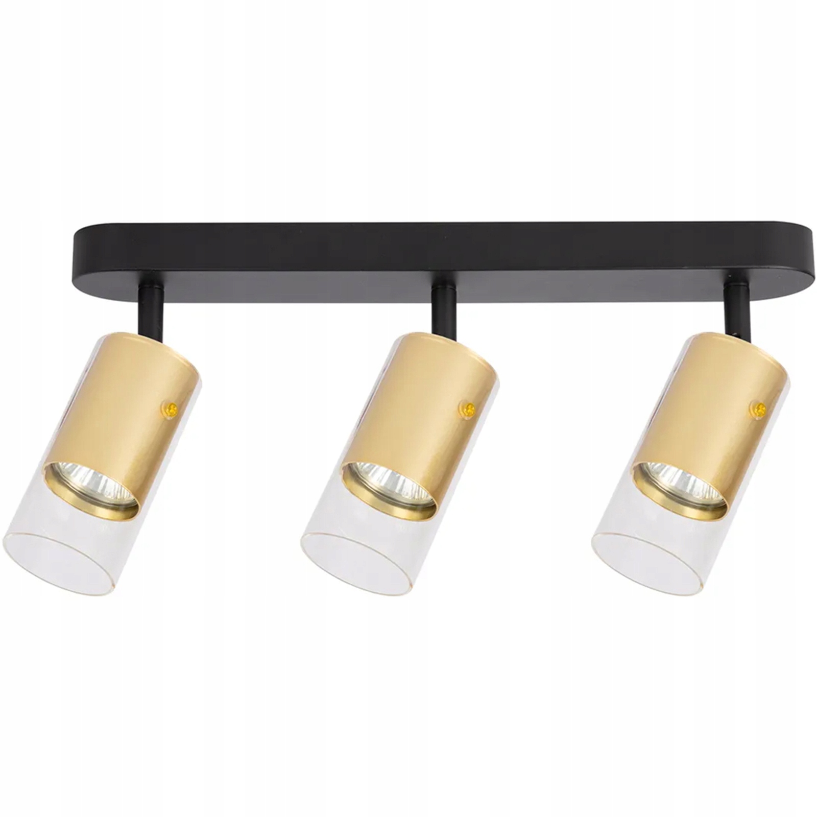 Nástěnné svítidlo Spot Led Tuba Transparentní Stínidlo Stropní Svítidlo Nástěnná 3xGU10