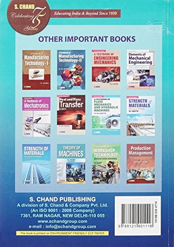 P.C. SharmaA Textbook Of Production Engineering Język publikacji angielski