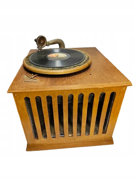 Patefon gramofon zabytkowy ,,HERMES,,