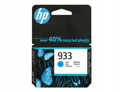 Toner Hp 933 Cyan wkład atramentowy CN058AE niebieski (cyan)