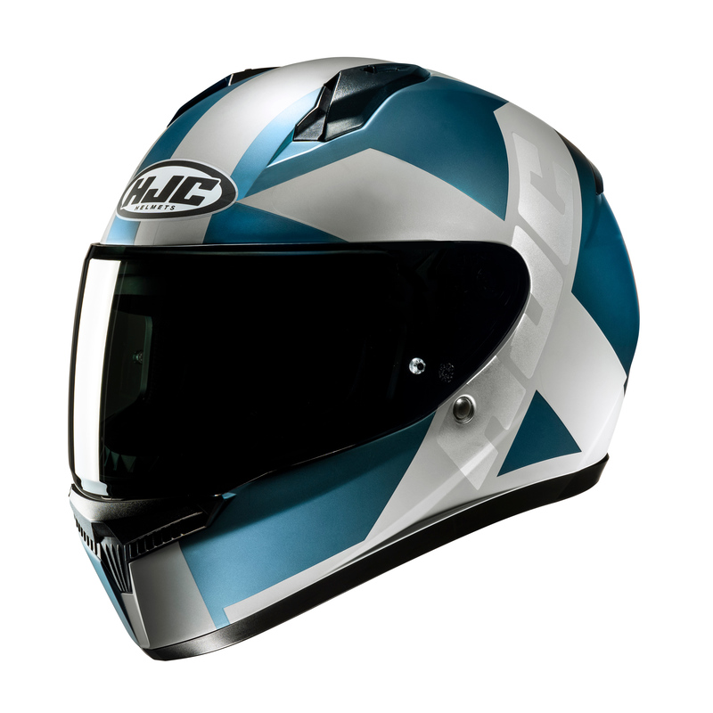 Kask Motocyklowy,integralny HJC C10 Tez Blue/Silver S