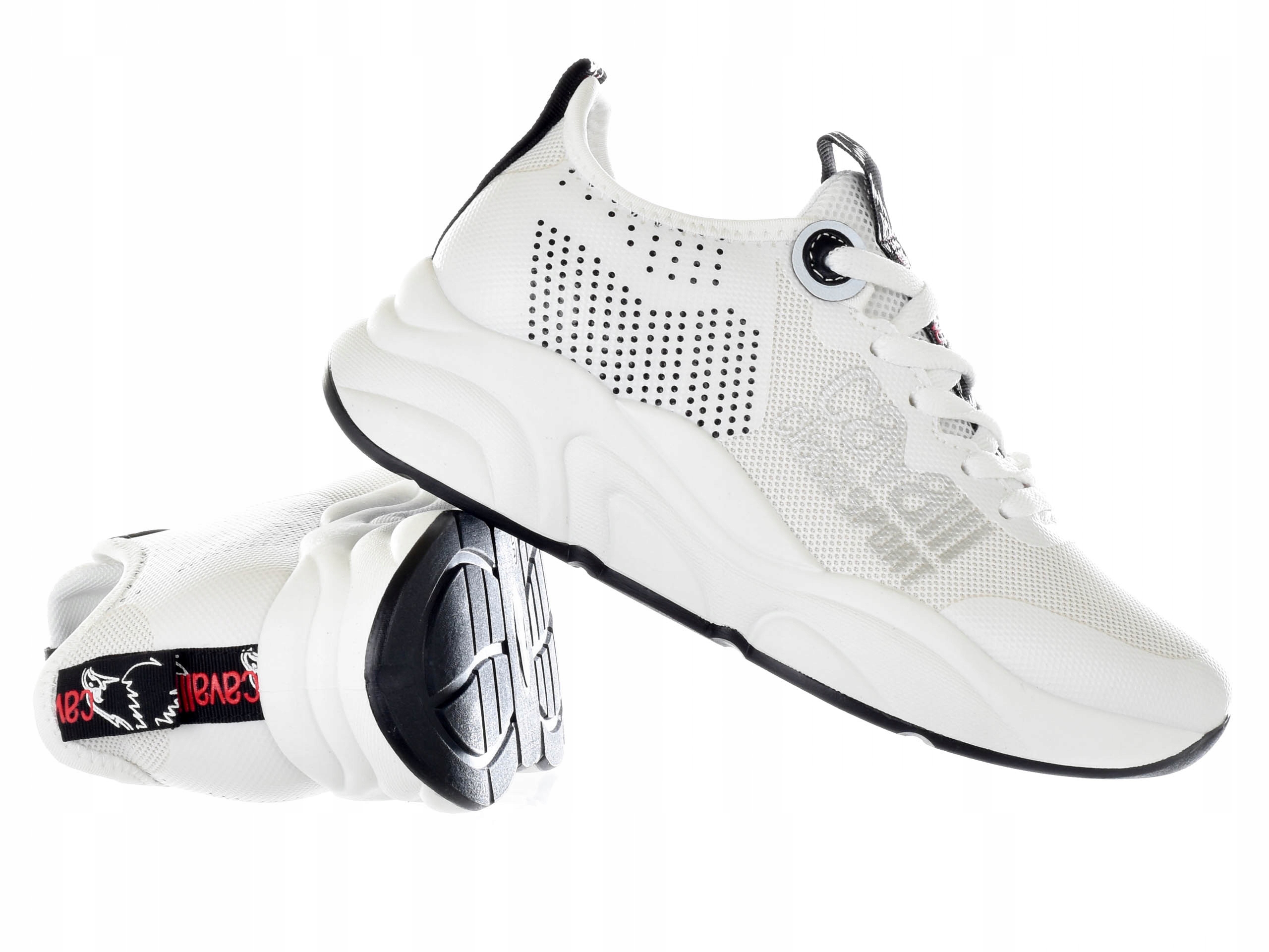 Boty Cavalli Class Sport S23-S00CW8635 100 tenisky bílé