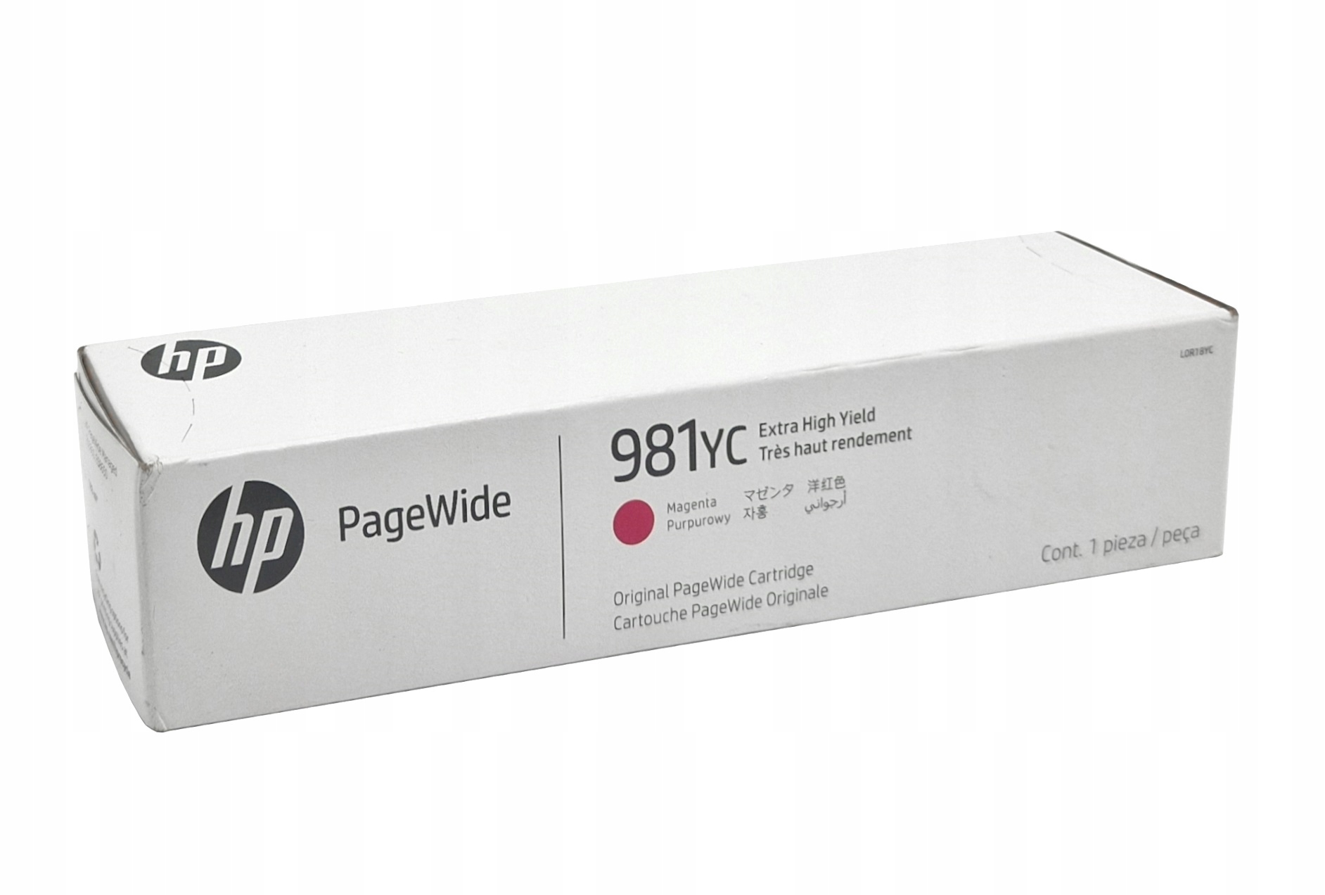 Tusz Hp L0R18YC Červený Magenta Hp PageWide E58650dn E58650z