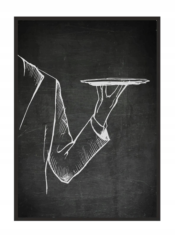 

Obraz Plakat W Ramie 33x43 cm Kuchnia P1799