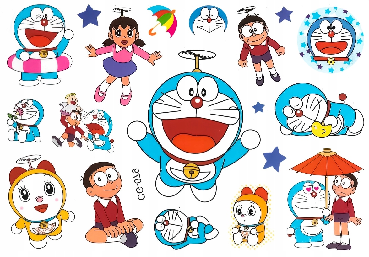 

Tatuaże dla dzieci doraemon