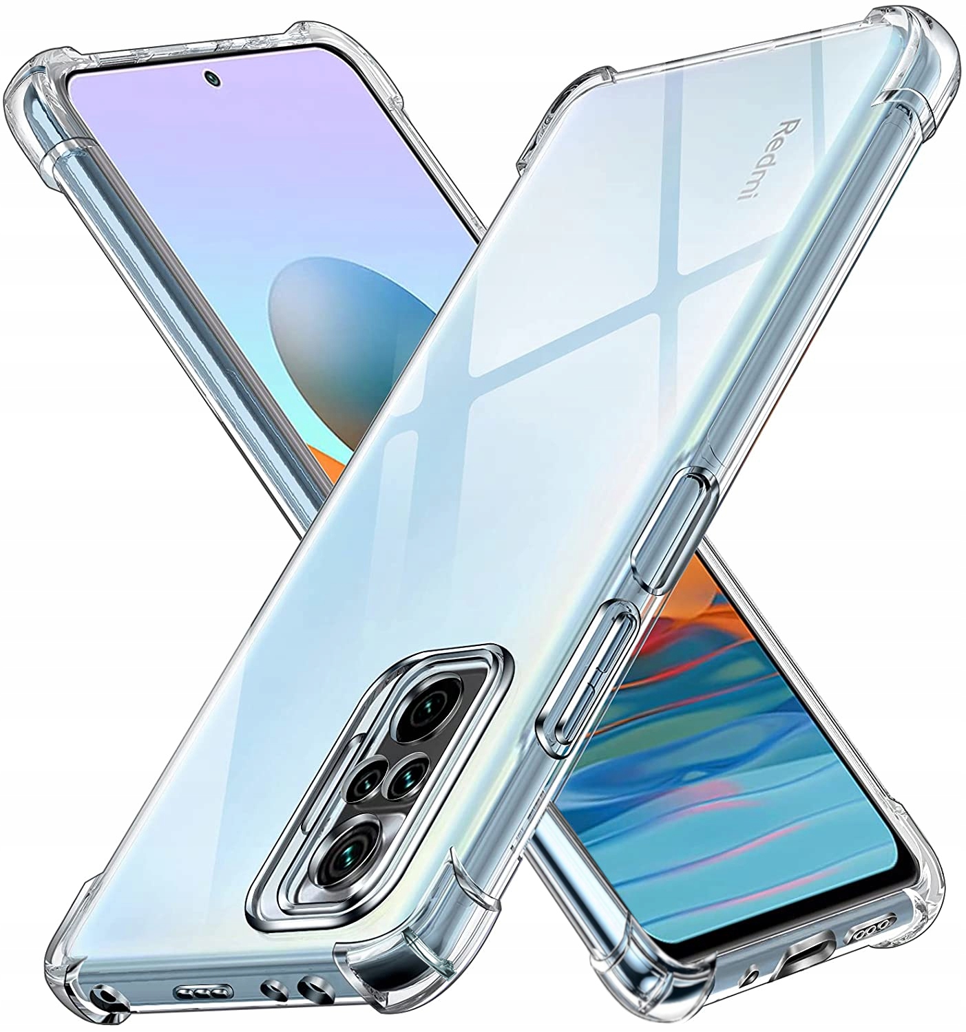 

Etui Anti-shock do Xiaomi Redmi Note 10 Pro +szkło