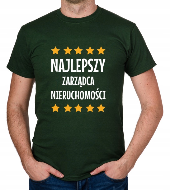 

koszulka Najlepszy Zarządca Nieruchomości prezent