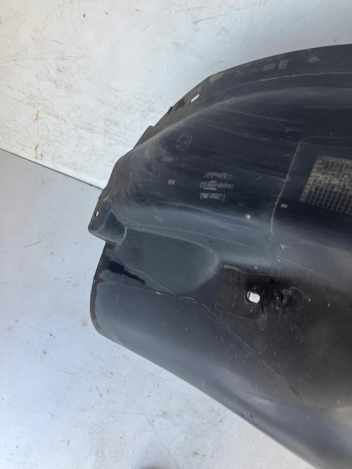 mudguard left rear part SKODA FABIA III HB 6V6810969
