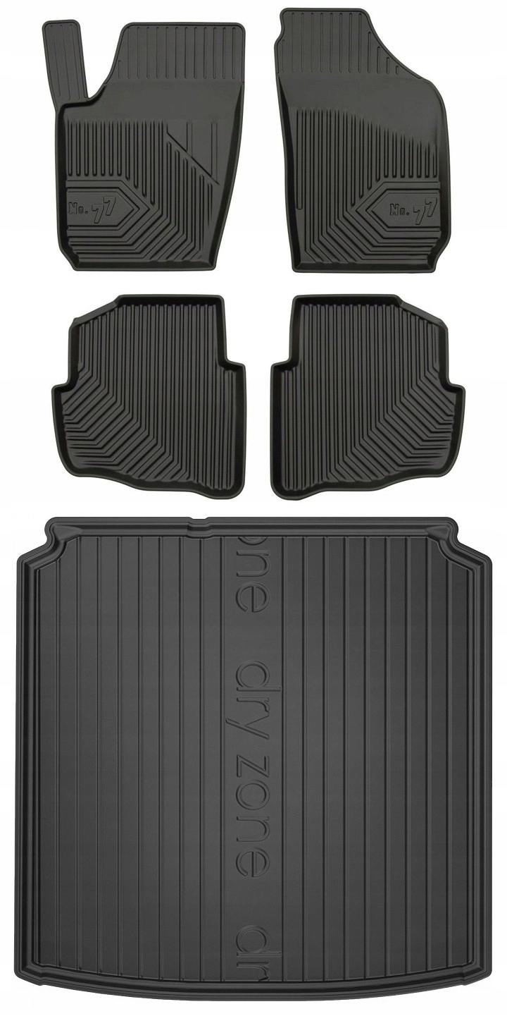 Set 77 Koberce a rohože Škoda Fabia 1 Kombi 1999-2008