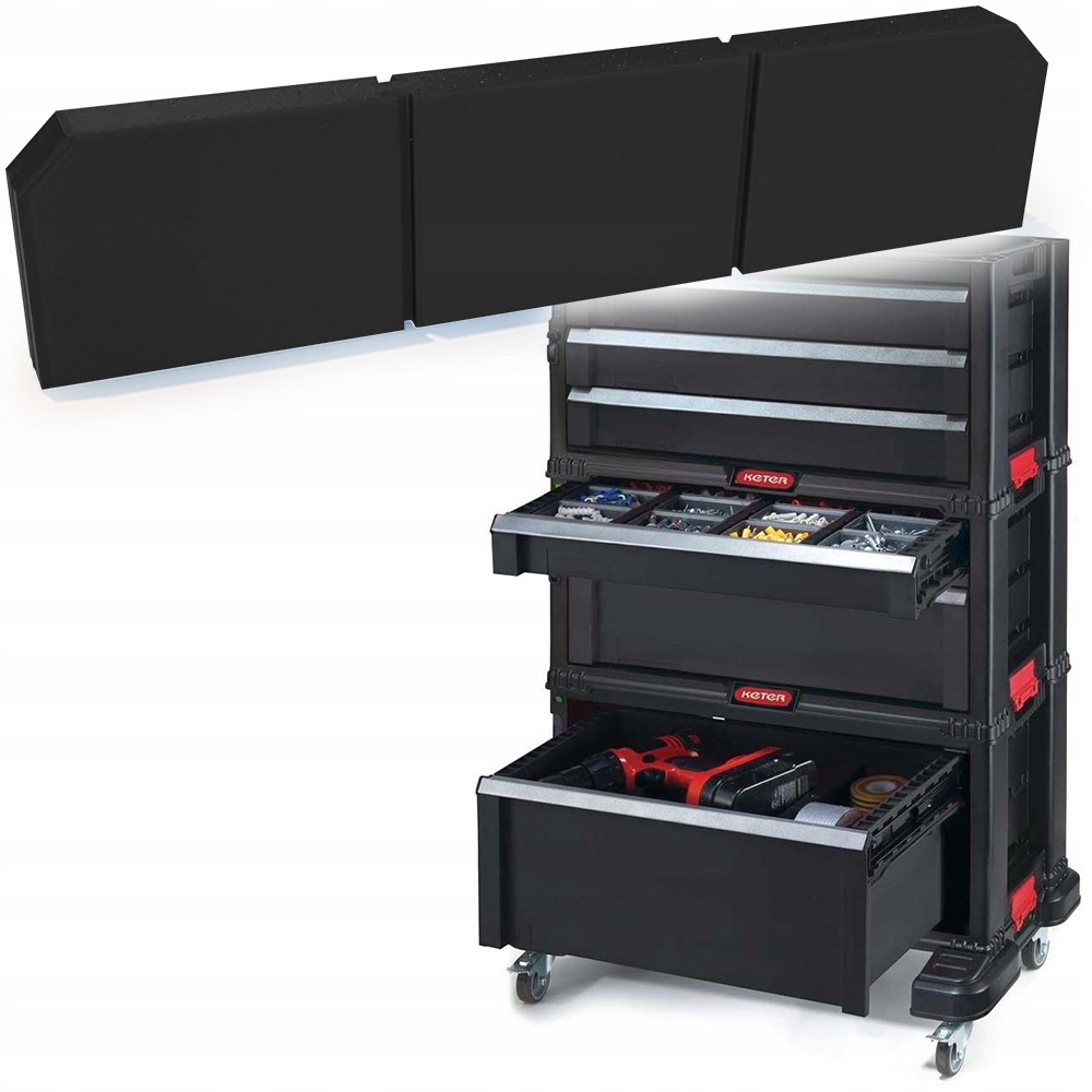 PRZEGRÓDKA KETER regał TOOL CHEST SET narzędziowy