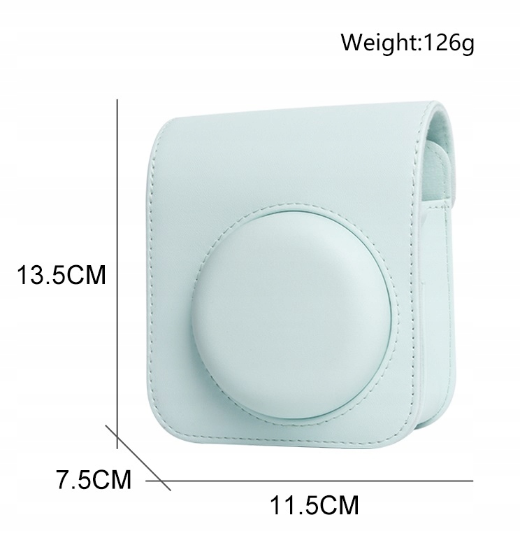 Etui Pokrowiec do FujiFilm INSTAX Mini 12 Model Zielony MINI 12