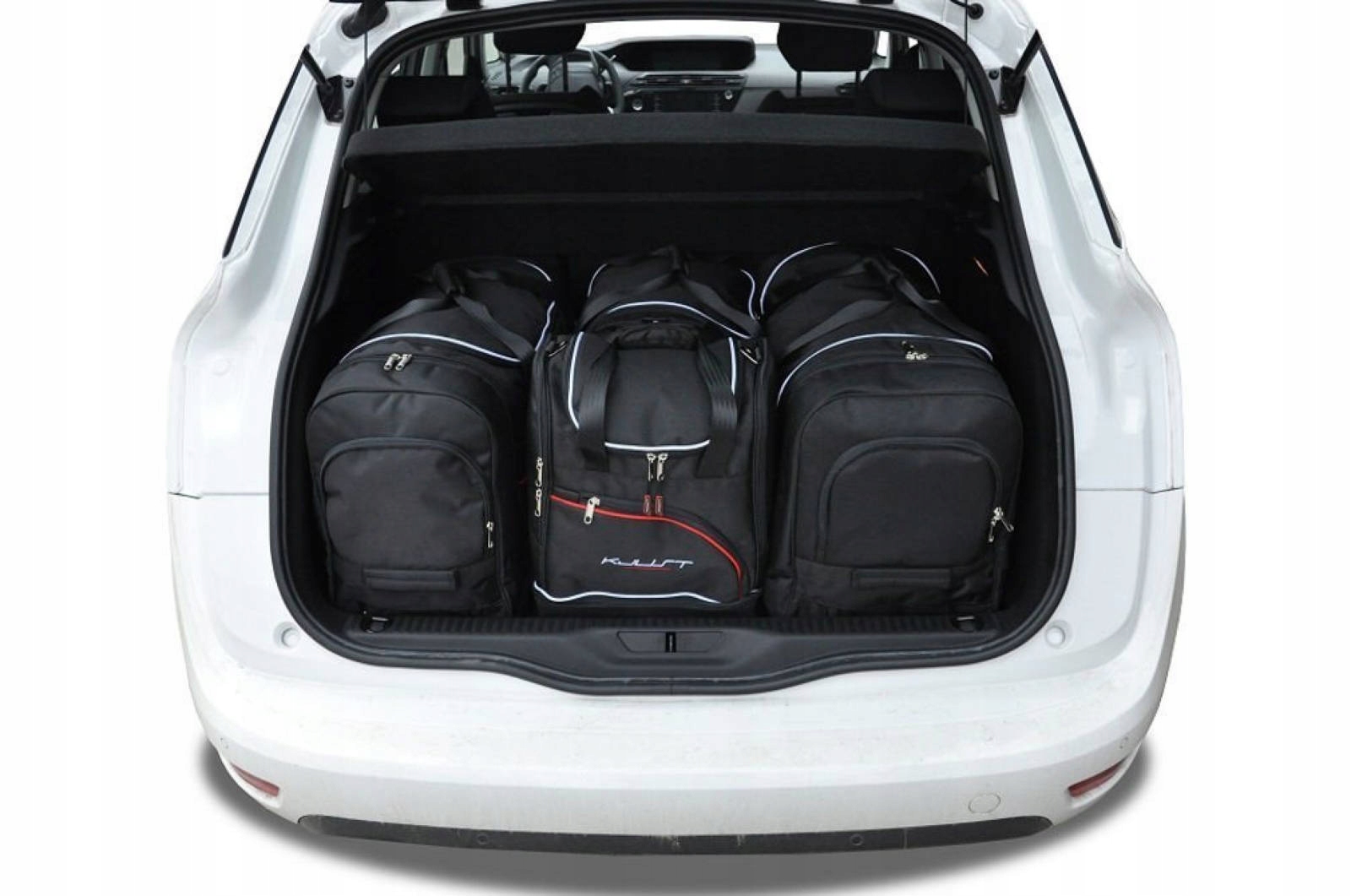 J&j Automotive Sada 4ks cestovných tašiek Sport pre Citroen C4 Picasso 201