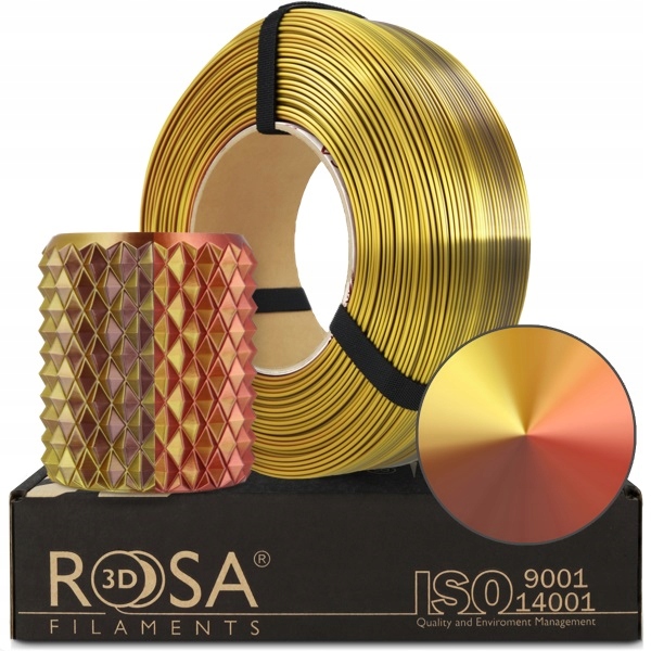 Filament Rosa3D Refill Pla Magic Silk 1,75mm Treasure 1kg