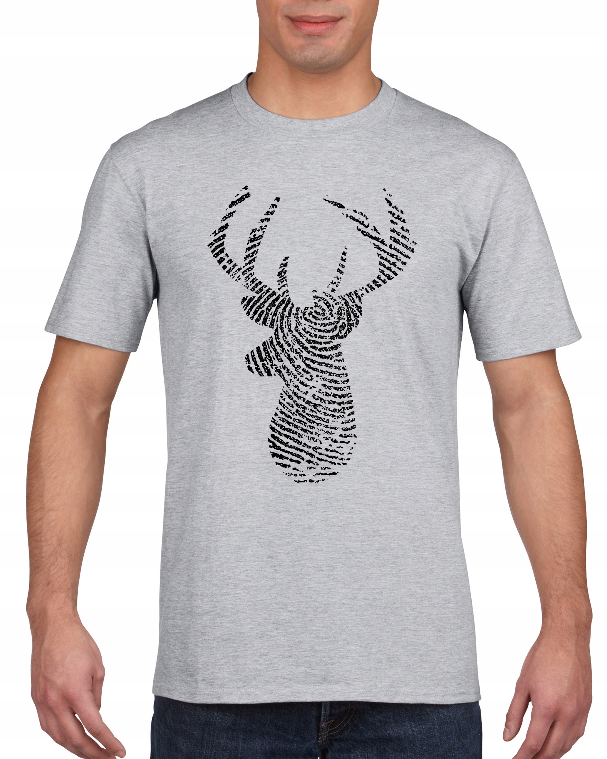 

Koszulka męska Detektyw Ślad Jeleń XXL