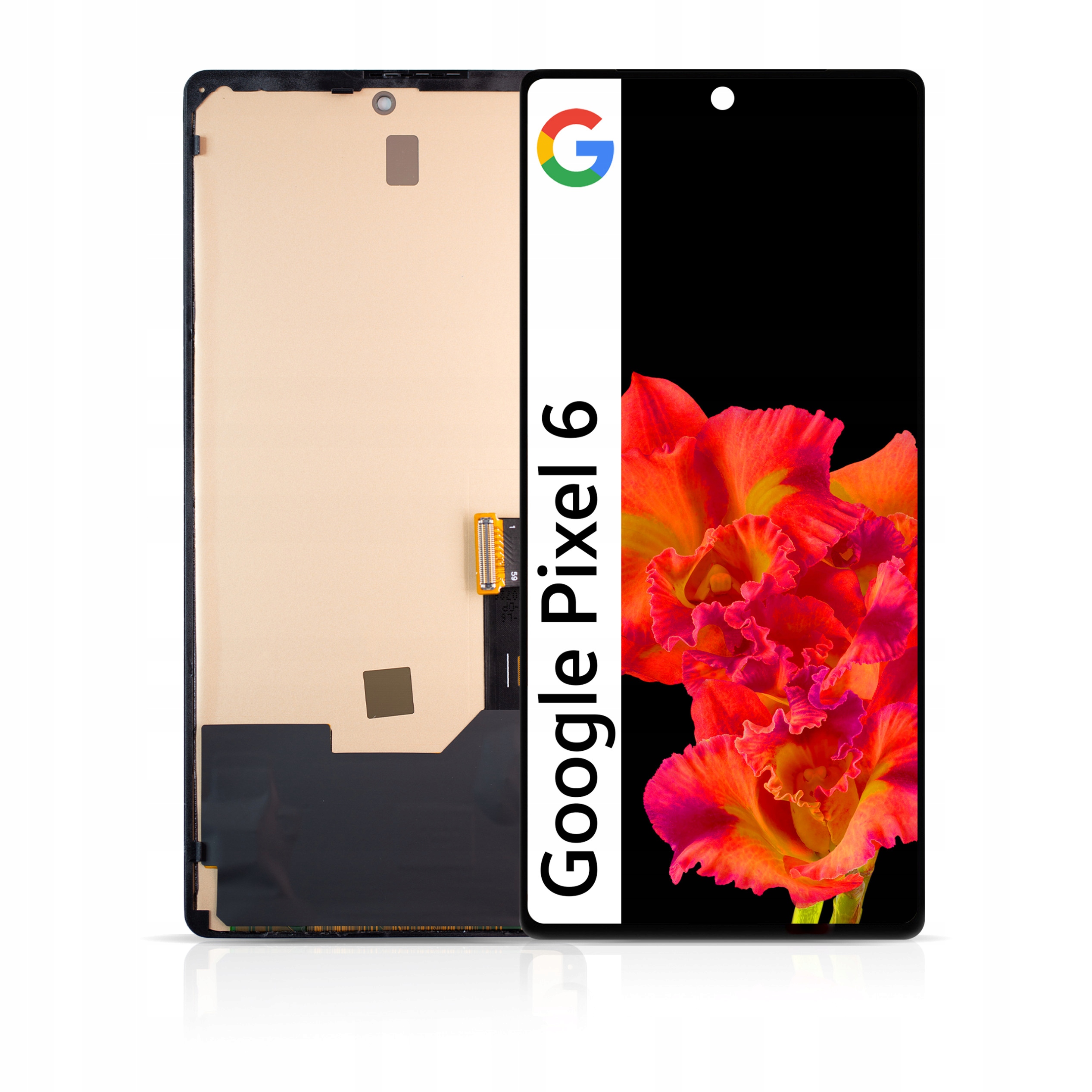 Oled pre Google Pixel 6 LCD displej Digitizer Dotykový rámček