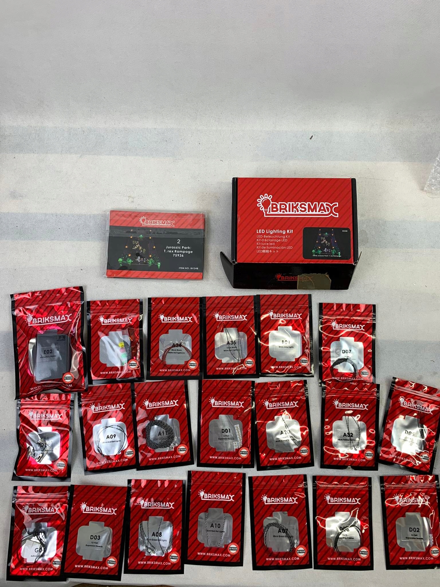 Zestaw oświetleniowy Led Briksmadc do lego