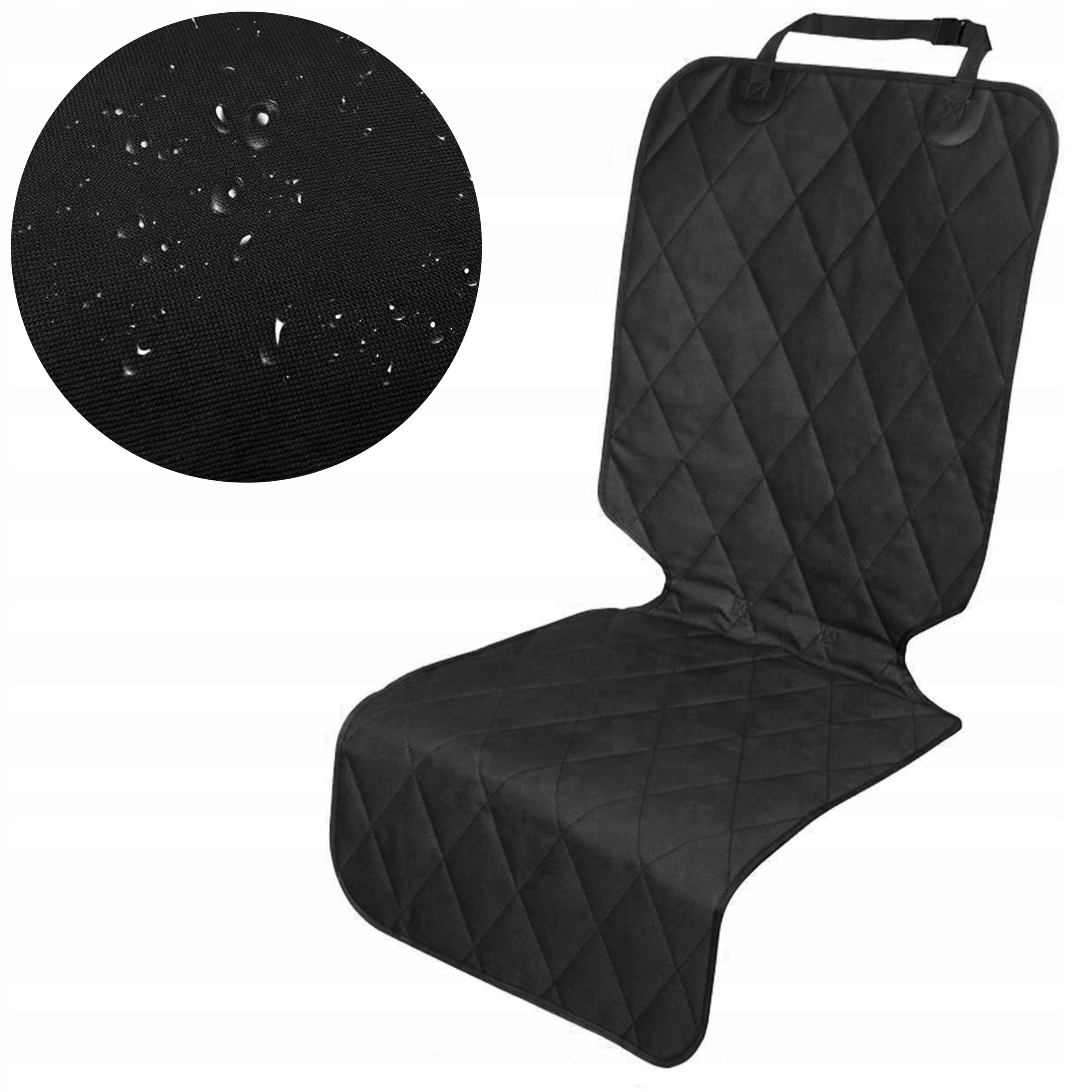 Mata Ochronna pod Fotelik samochodowy Pokrowiec osłona fotel Isofix Duża