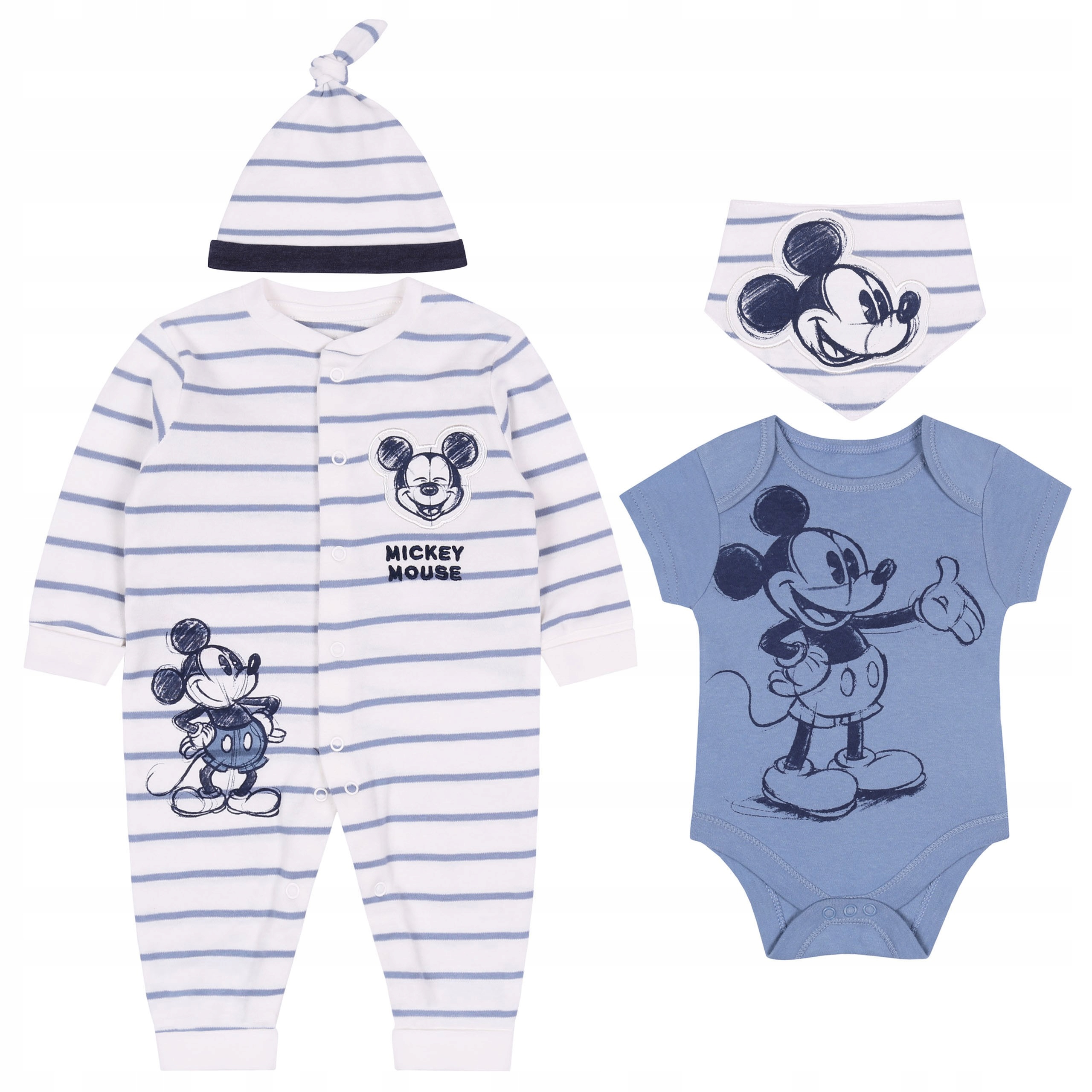 

Niebiesko-biały zestaw Myszka Mickey Disney 62 cm