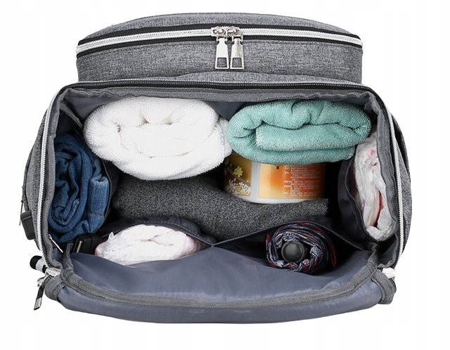 TORBA DO WÓZKA PLECAK PODRÓŻNY USB DLA MAMY Szerokość (dłuższy bok) 16 cm