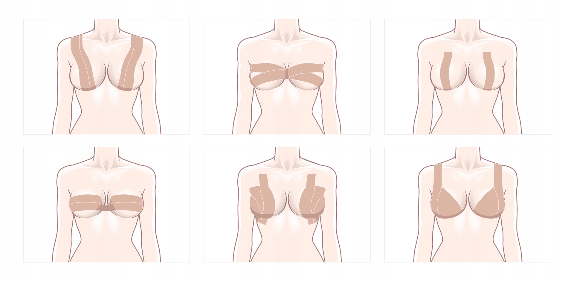 TASMA DO PODKLEJANIA BIUSTU BOOB TAPE PIERSI Szerokość produktu 5 cm