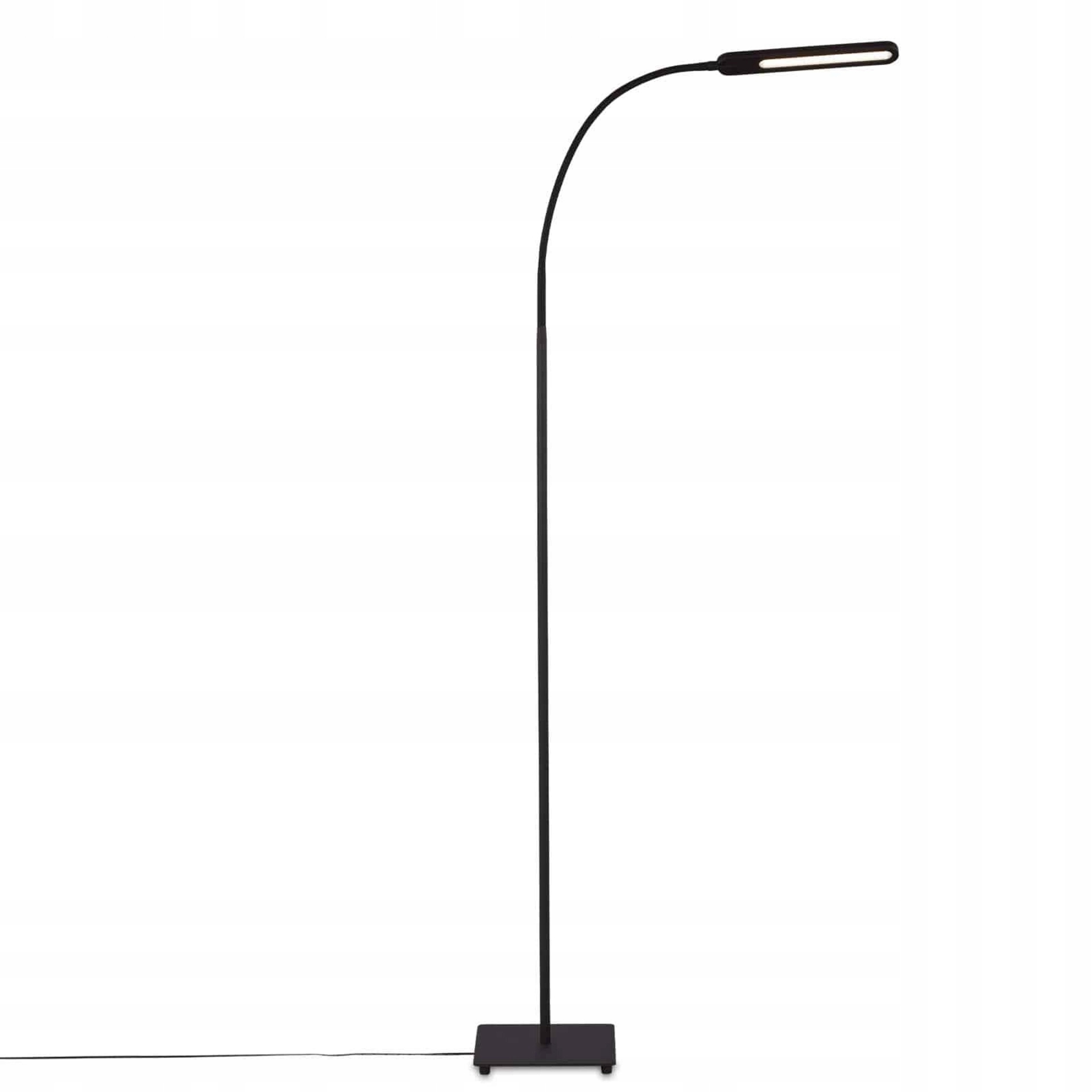 Stojacia Led lampa Briloner 183 cm Cct 8W 600lm čierna dotyková, memory