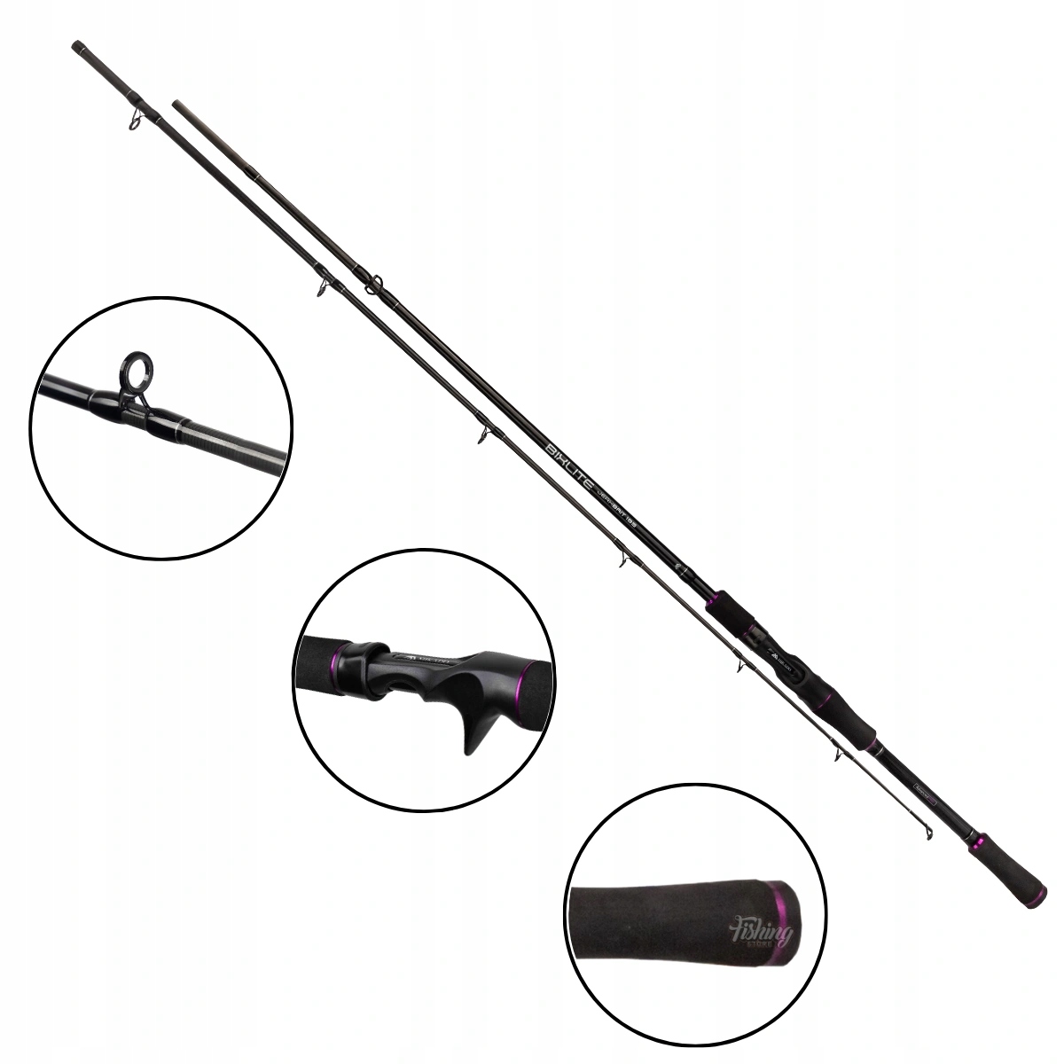 Wędka castingowa Mikado Bixlite JerkbaitCast 1.95m 30-90g szczupak na jerki