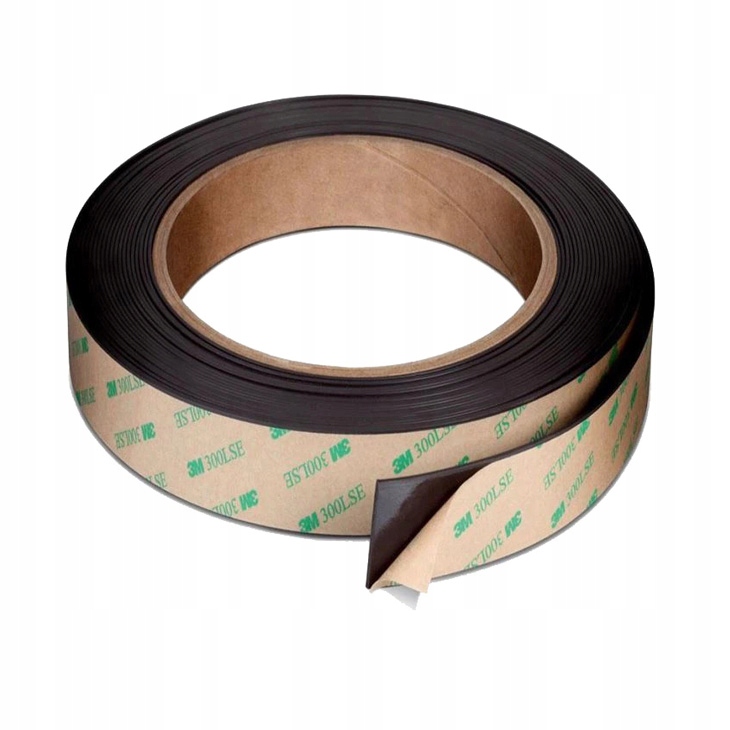 Magnetická Neodymová Páska lepidlo 3M Silné Přitažení 100 cm 20 mm 1,5 mm