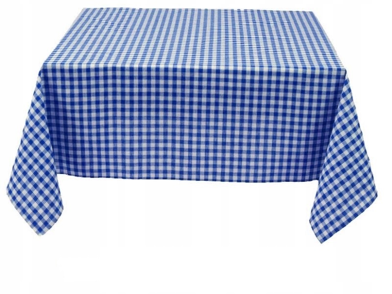 OBRUS PLAMOODPORNY KRATKA 130x180 GRUBY KOLORY