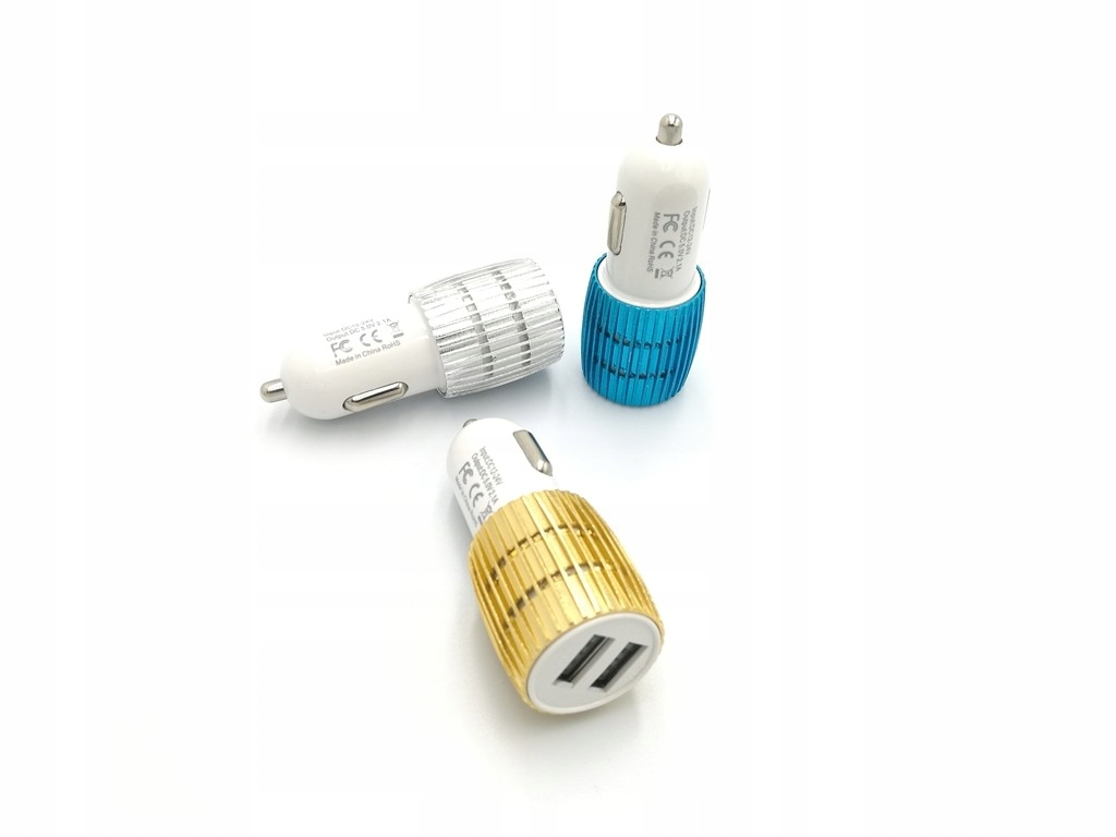 

Ładowarka Samochodowa Charge 2x Usb 1.0A/2.0A