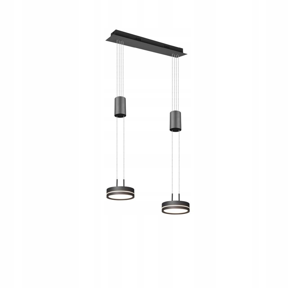 Závěsná Led lampa Trio Franklin 18W černá 326510242