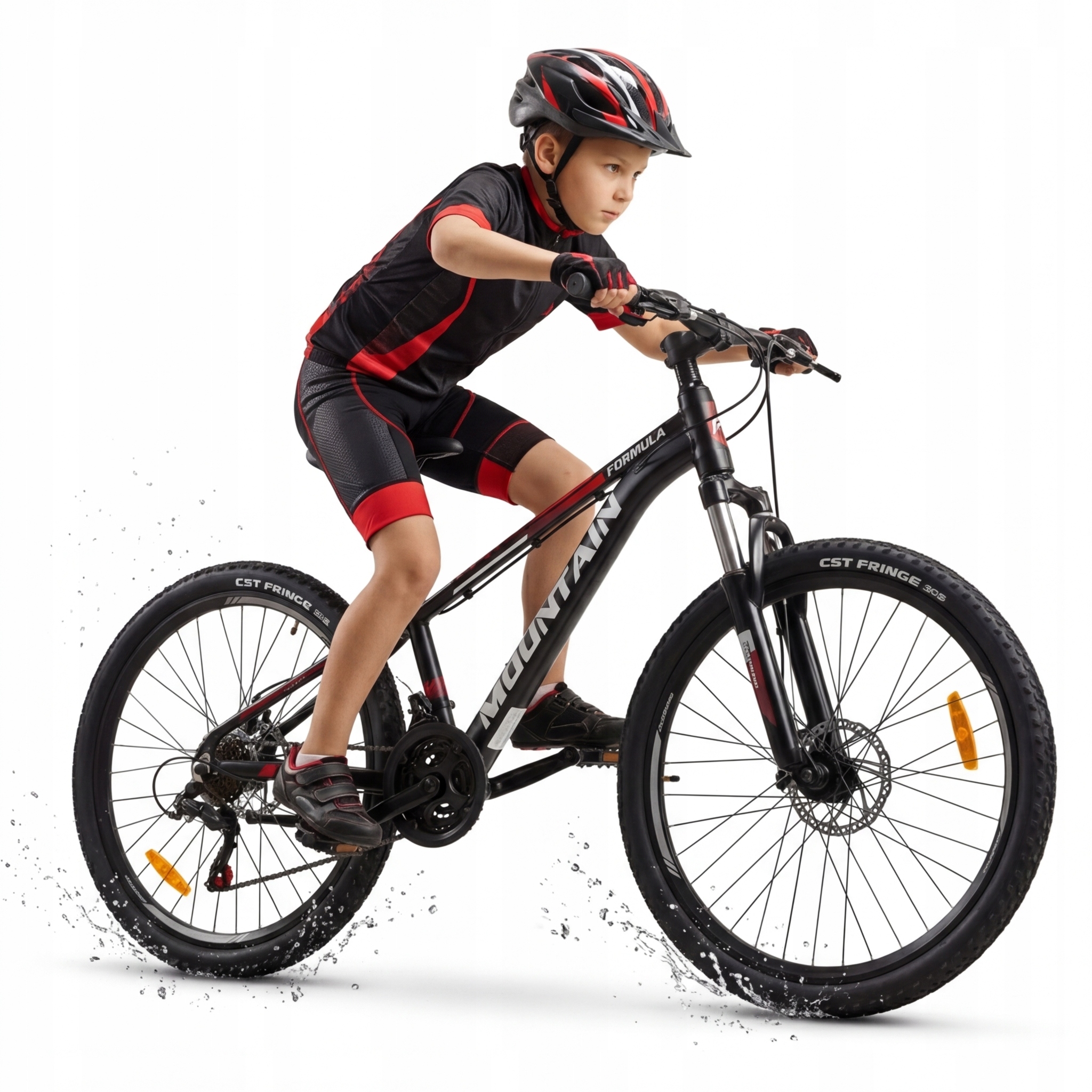 Rower Górski Mtb 24 Aluminium Shimano Amortyzacja 120-145cm