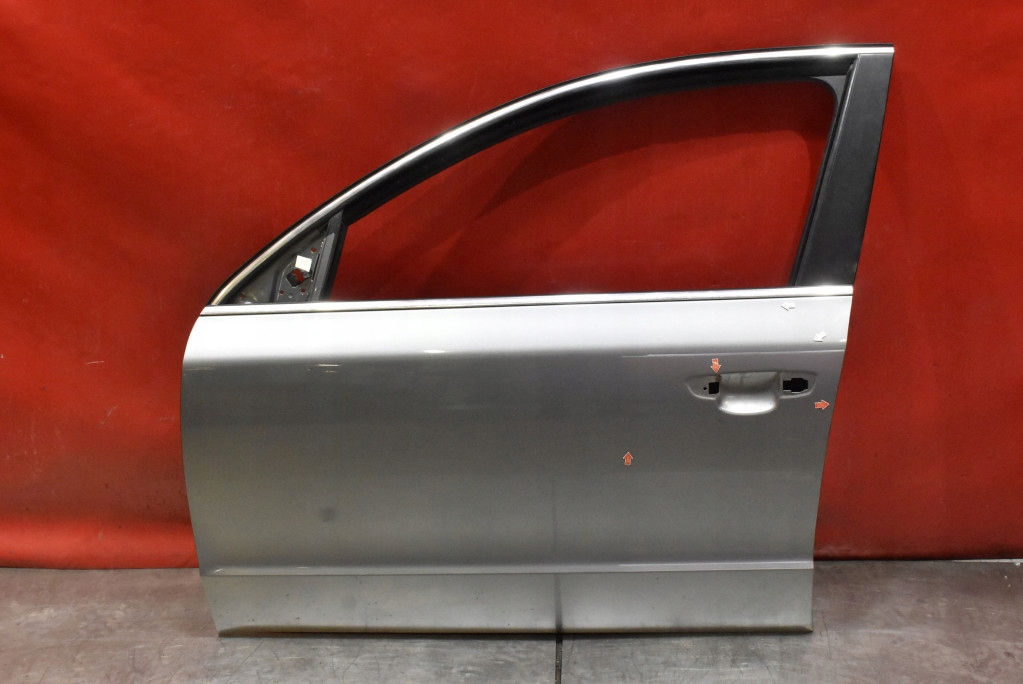 door left front front SZARE SKODA SUPERB 2 II 08-13
