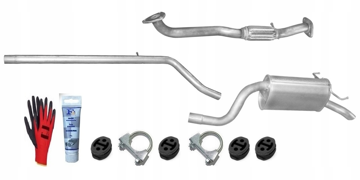 Fiat Punto II 1.9 Jtd 59 kW (1999-2006) Výfukový SYSTÉM+bonus