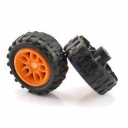 

Koło kółko plastikowe do robota pojazdów Rc 18x6mm