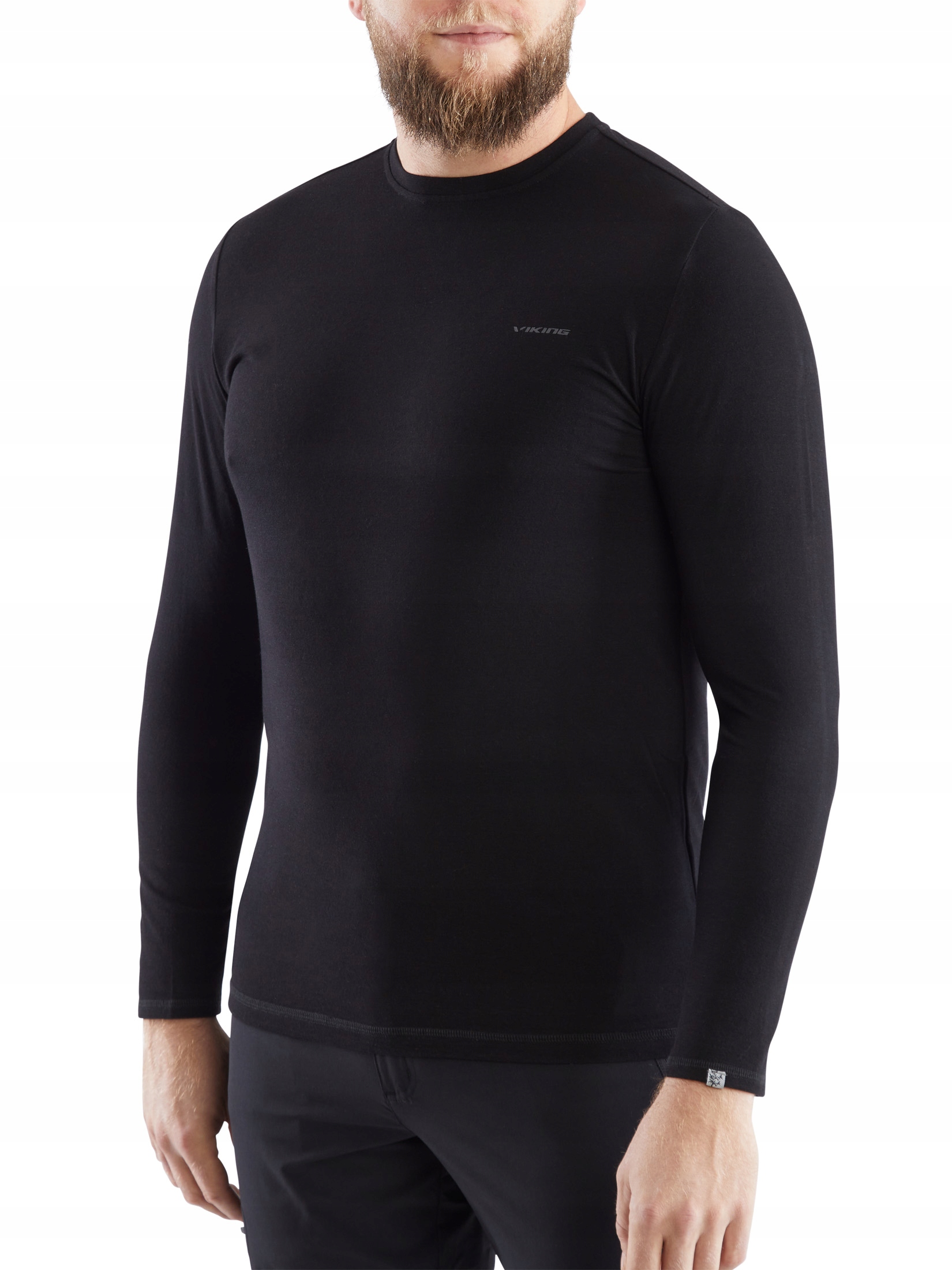 Koszulka męska Viking Teres bambus i merino S