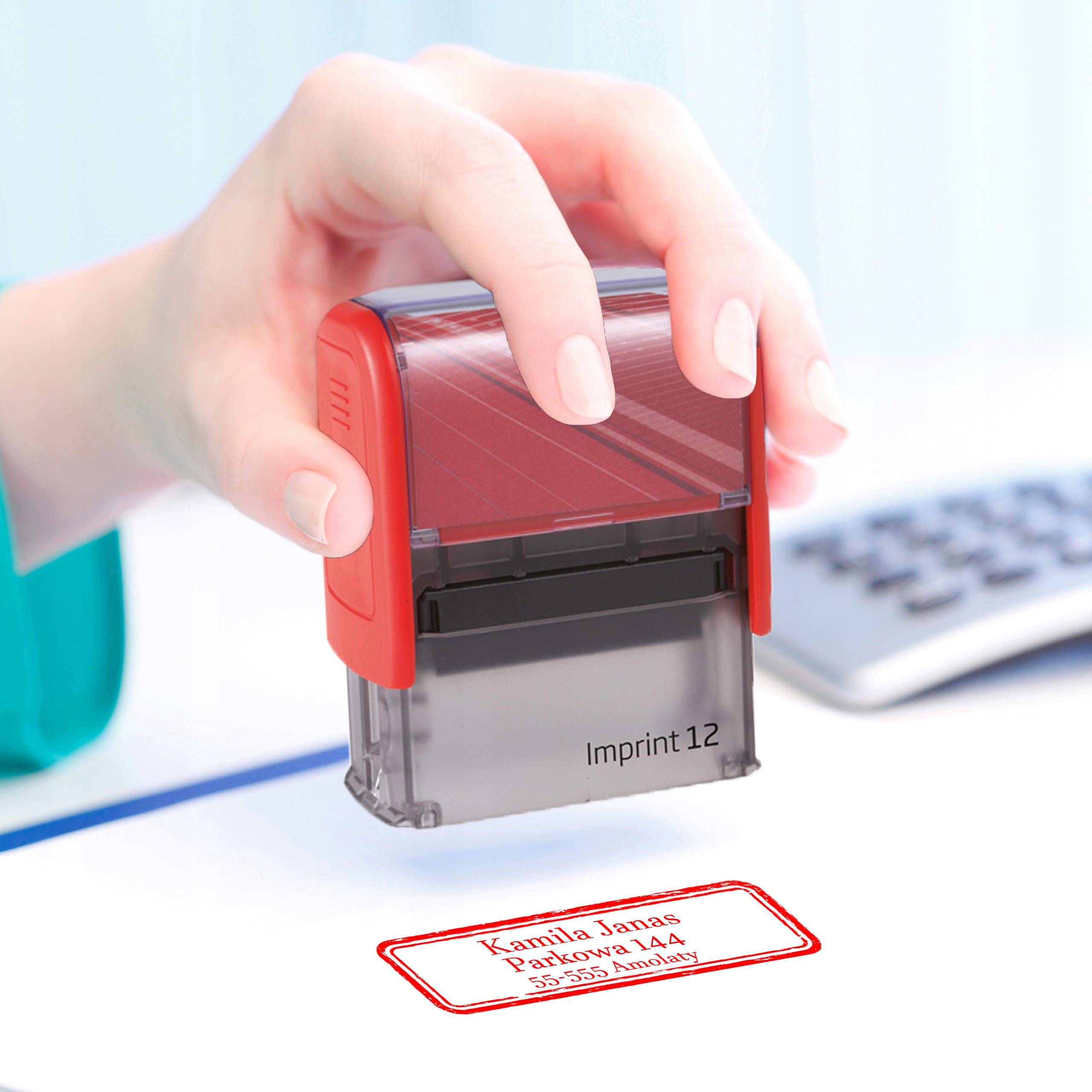 TUSZ DO PIECZĄTEK I STEMPLI TRODAT 28ML CZERWONY INK 7011 Przeznaczenie stemple gumowe i polimerowe