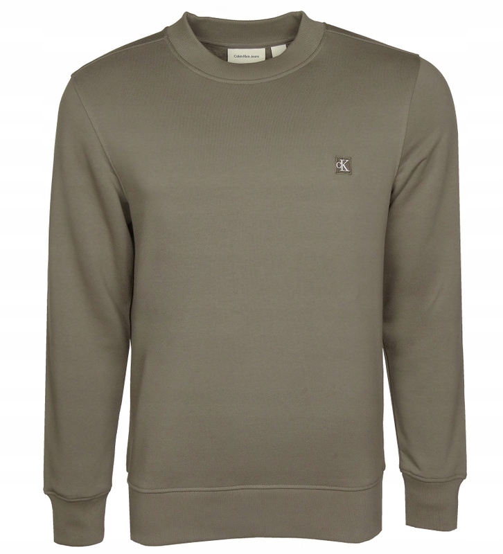 pánská mikina Calvin Klein Jeans , hnědá, Xs