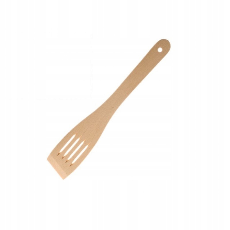 

Łopatka Ażurowa Prosta Drewniana 30CM Naturalna